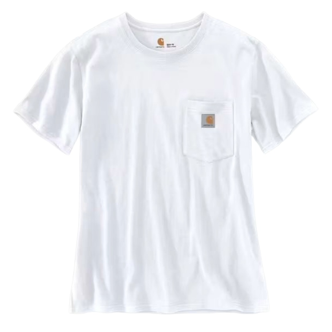 W Iconic WK87 Pkt Tshrt Mt. S Smoked Teal